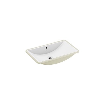 Moen 23.63 x 14.75 Porcelain Undermount Single Bowl Bathroom Sink BGCW10RU1223